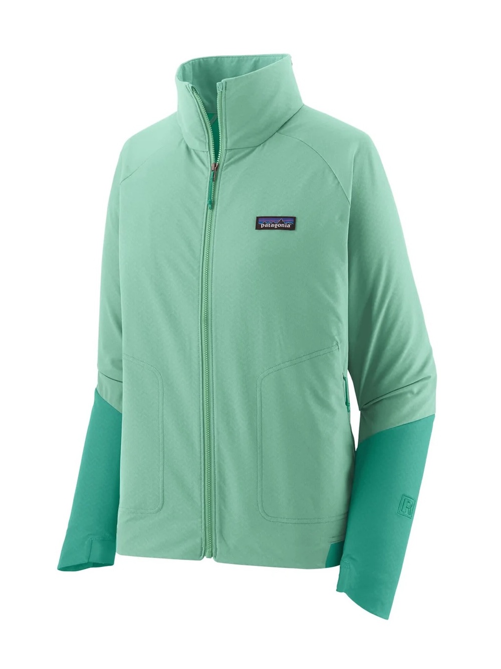 Patagonia Women's R1 CrossStrata Jacket in Early Teal